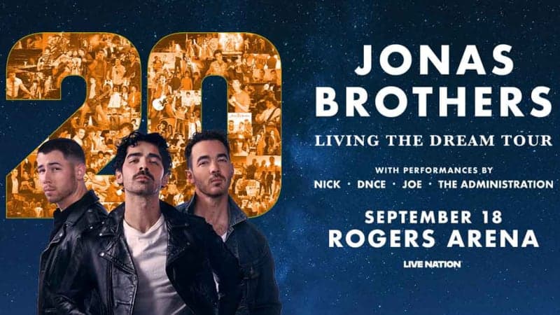 Jonas Brothers Vancouver - JONAS20 Tour